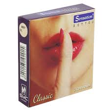 Sensation Dotted Classic Condom 3s Pack