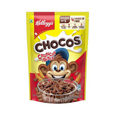 Kelloggs Chocos Crunchy Bites Chocolate Cereal 375 gm