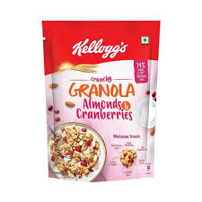 Kelloggs Granola Almond and Cranberries Cereal 460 gm