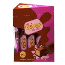 Olympic Knock Strawberry Wafer Biscuit 300gm
