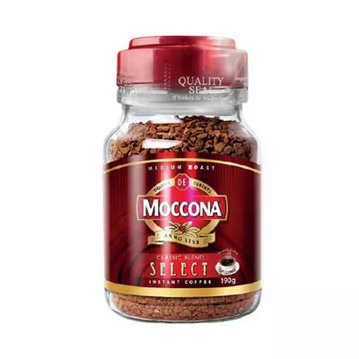 Moccona Select Instant Coffee 190gm (Jar)