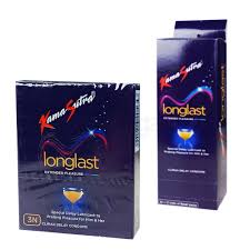 KamaSutra LongLast Extended Pleasure Climax Delay Condom 3s Pack