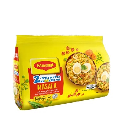 Nestle Maggi 2-Minute Masala Instant Noodles 8 pack 496 gm