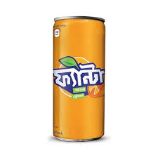 Fanta Can Orange Flavored 250 ml