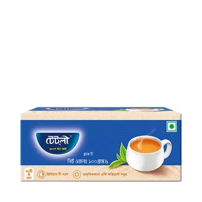 Tetley Tea Bags 100 gm 50 pcs