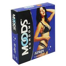 Moods All Night Climax Delay Condom 3s Pack (India)
