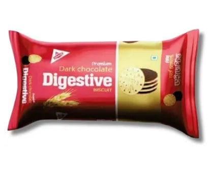 Haque Dark Chocolate Digestive Biscuit 135gm