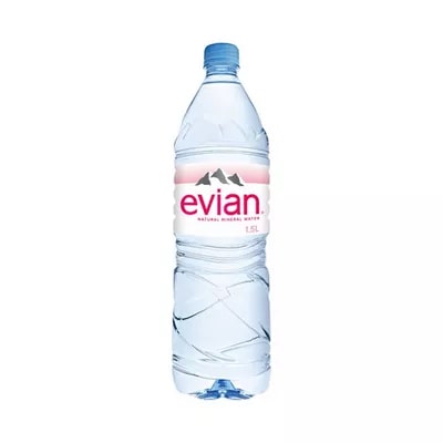 Evian Natural Mineral Water 1.5 ltr
