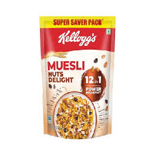 Kelloggs Muesli Nut Delight Breakfast Cereal 500 gm