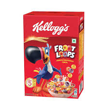 Kelloggs Froot Loops Crunchy Multigrain Cereal 285 gm