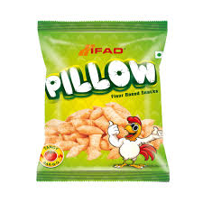 Ifad Eggy Pillow Bar-B-Q Chips 16 gm