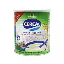 Mothers Smile Cereal Rice and Milk Tin 400 gm