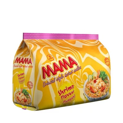 Mama Noodles (Shrimp Tomyum Flavour) 8 pcs 496 gm